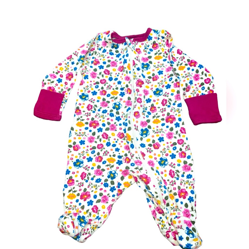 Wonder Nation Baby GirlSleepers Size Newborn Sleep And Play.